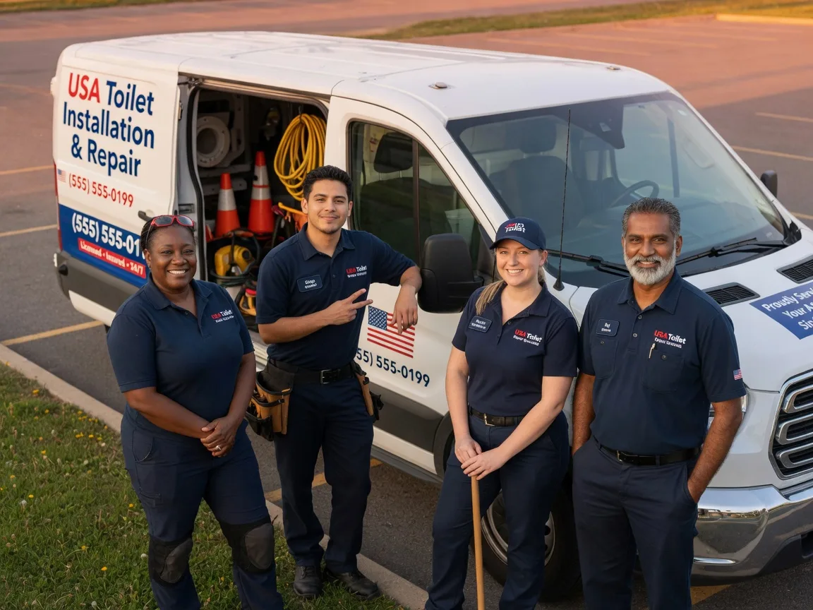 Toilet Installation company in Vickery, OH
